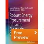 انتشار کتاب Robust Energy Procurement of Large Electricity Consumer در اشپرینگر ساینس